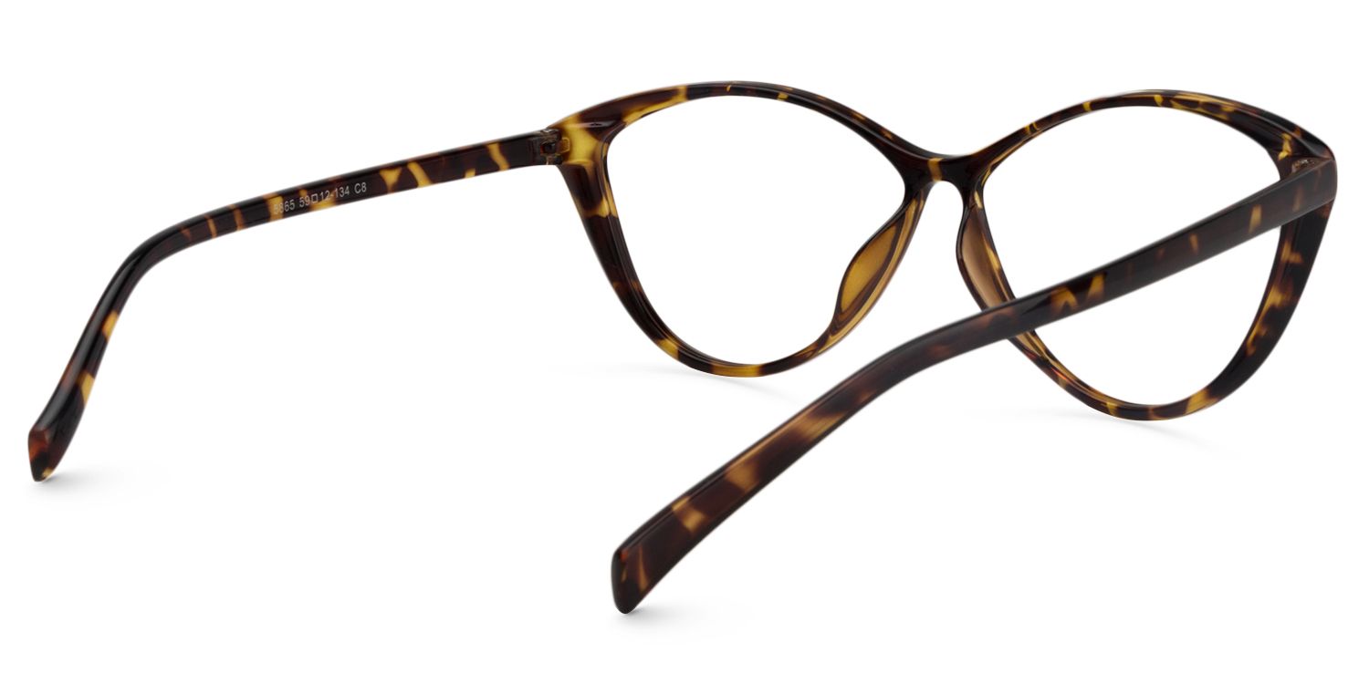 Cat Eye Tortoise Glasses | Zeelool Glasses5
