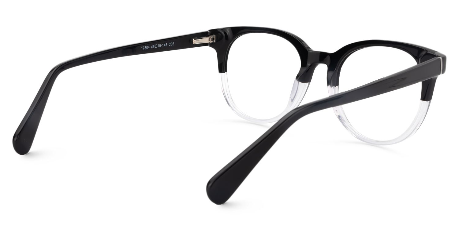 Round Clear Glasses | Zeelool Glasses5