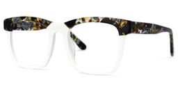 Cohill Square White Glasses1