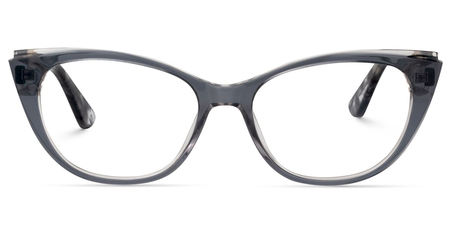 Cat Eye Gray Glasses | Zeelool Glasses0