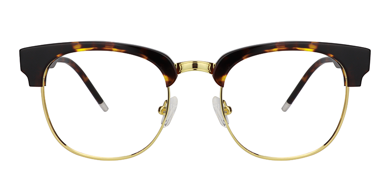 Browline Tortoise Glasses | Zeelool Eyeglass Frames0