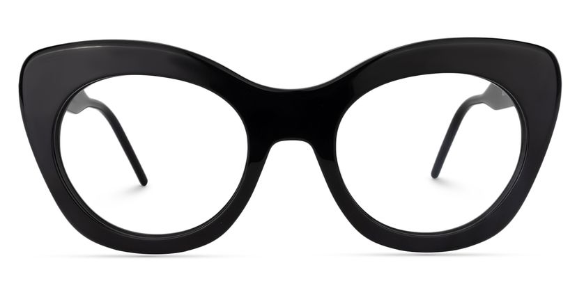 Maria Cat-eye Black Glasses
