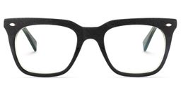 Charity Square Dark-Green Glasses0