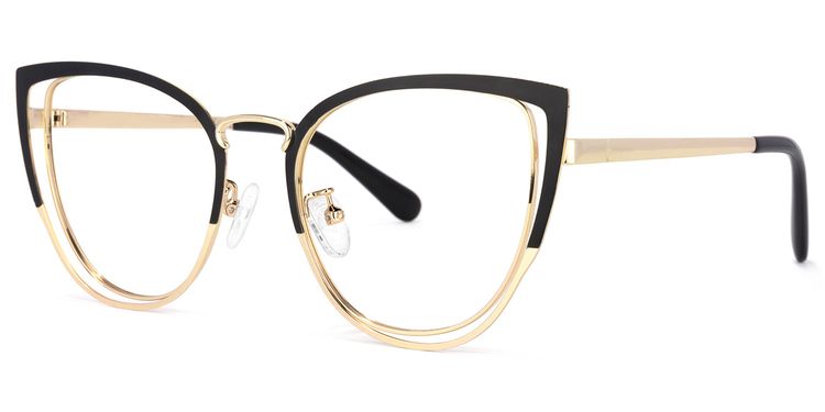 Harvey Black Cat eye Glasses