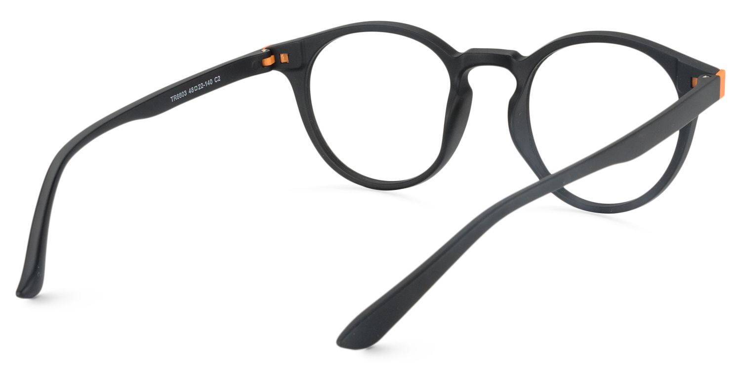 Round Black Glasses | Zeelool Glasses5