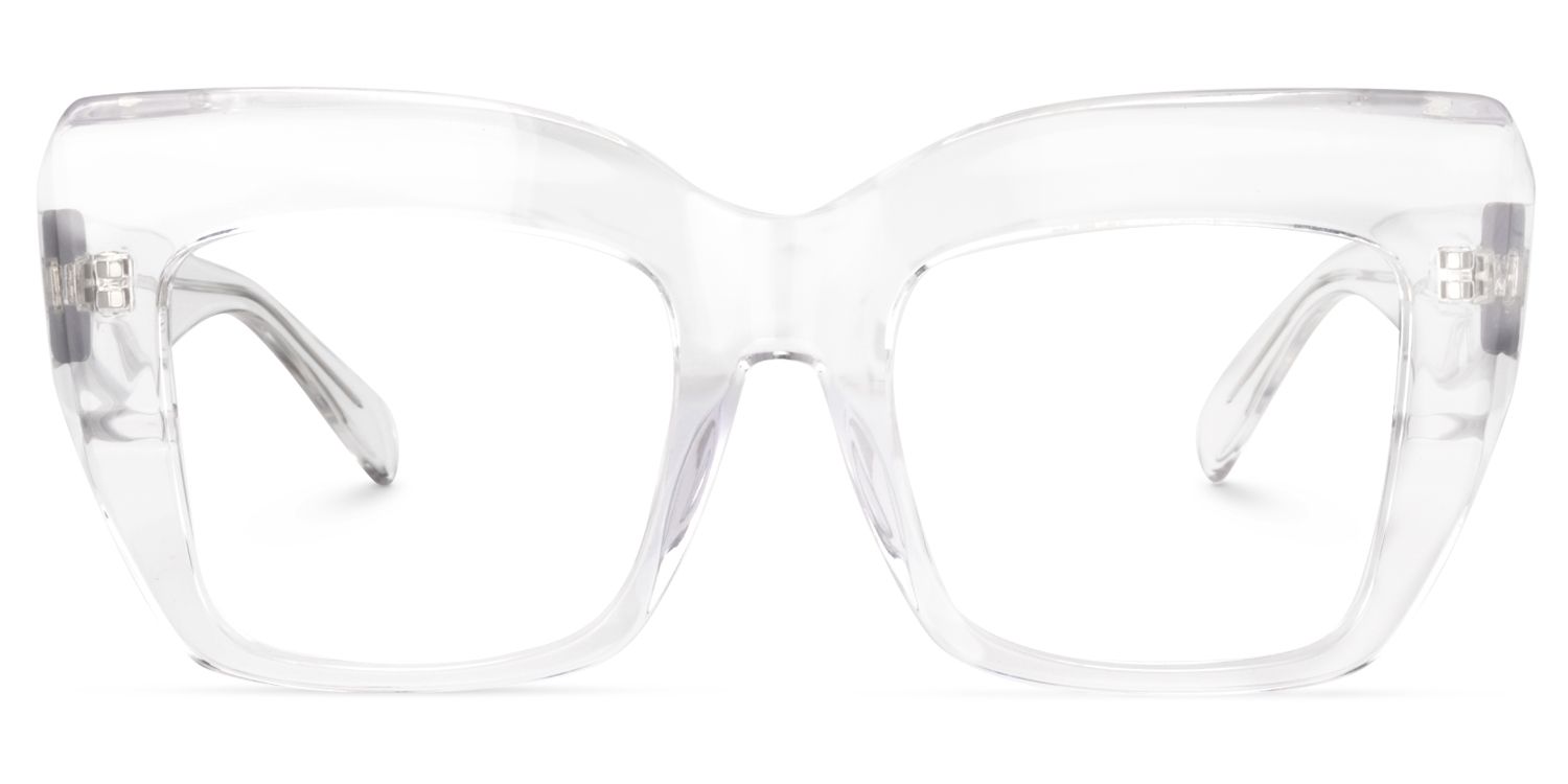 Cat Eye Clear Glasses | Zeelool Glasses0