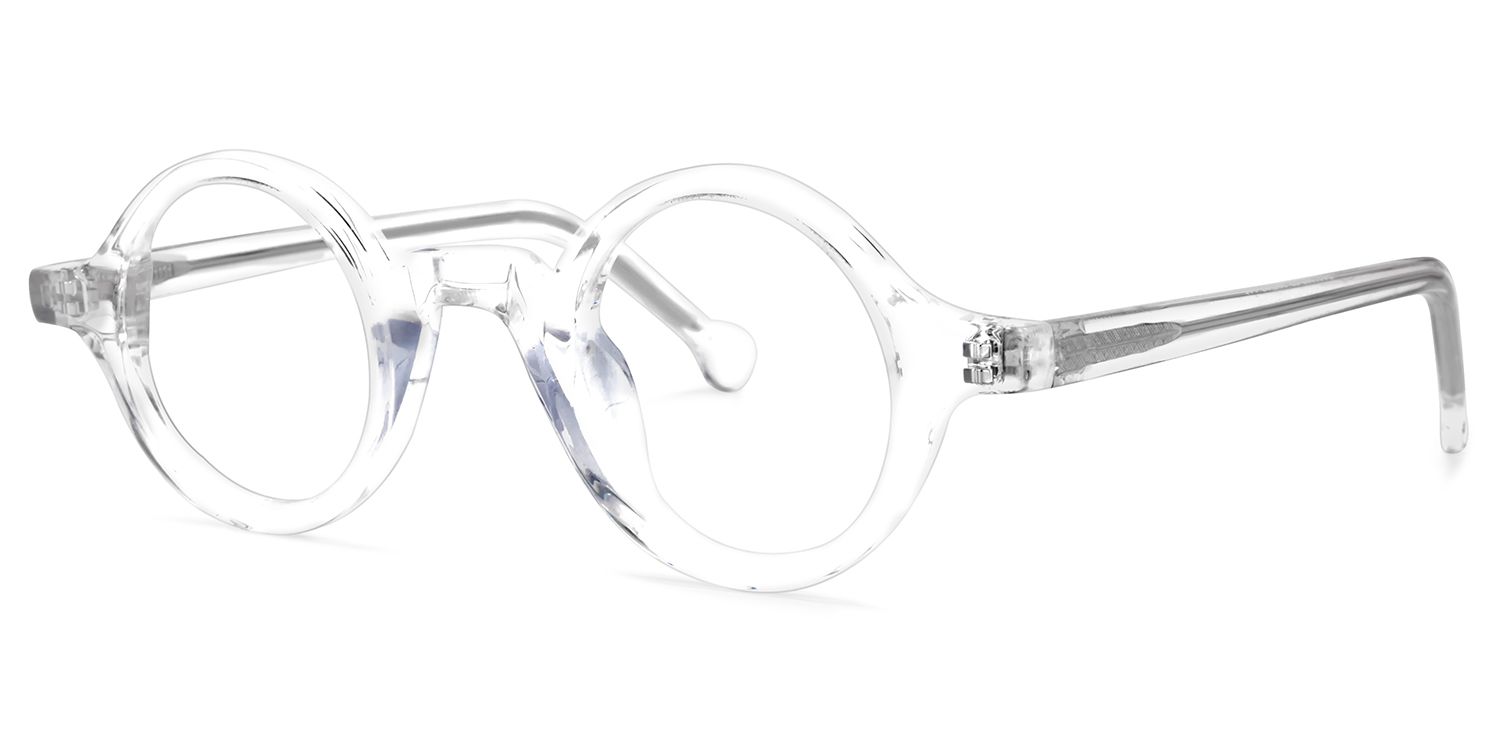 Round Clear Glasses | Zeelool Glasses1