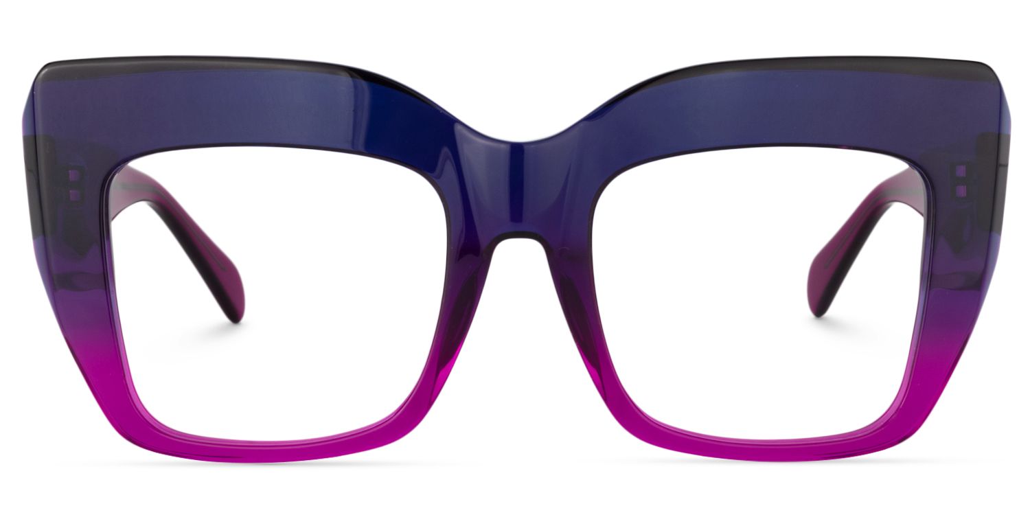 Cat Eye Purple Glasses | Zeelool Glasses0
