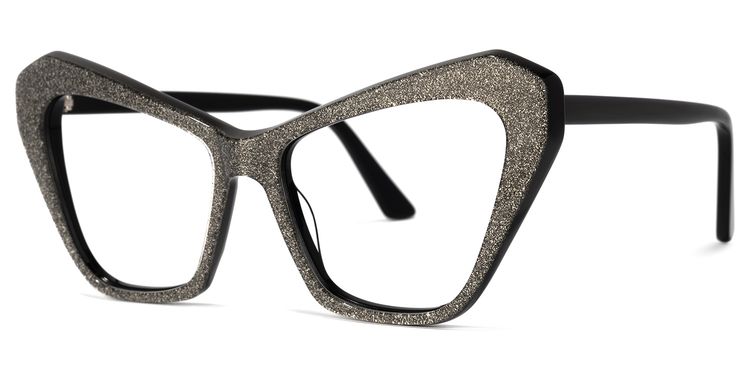 Benita Cateye Black Glasses