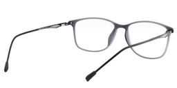 Astrid Rectangle Gray Glasses5