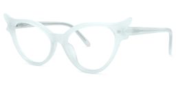 Judy Cat Eye Green Glasses1