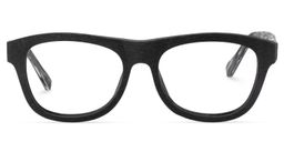 Chip Square Black Glasses0