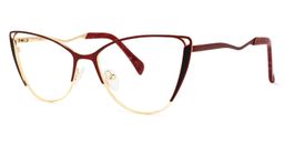 Dodin Cateye Red Glasses1