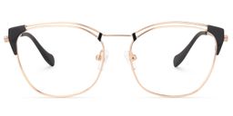 Cicero Square Black Glasses0