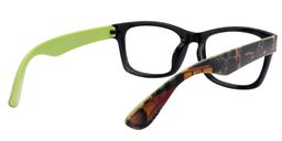 Athena Rectangle Green Glasses5