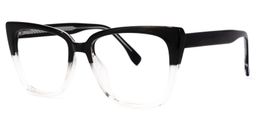 Baskin Square Black-Clear Glasses1