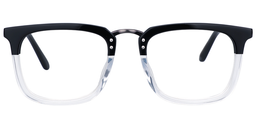 Earle Rectangle Black-Clear Glasses0