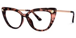 Mendoza Cateye Floral Glasses1
