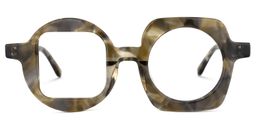 Menin Geometric Gray Glasses0