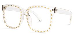 Dorvilus Square Clear Glasses1