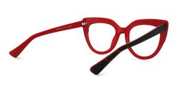 Lloyd Cateye Red Glasses3