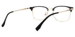 Turkessa Browline Gold Glasses2