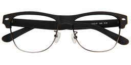 Letitia Browline Black Glasses1