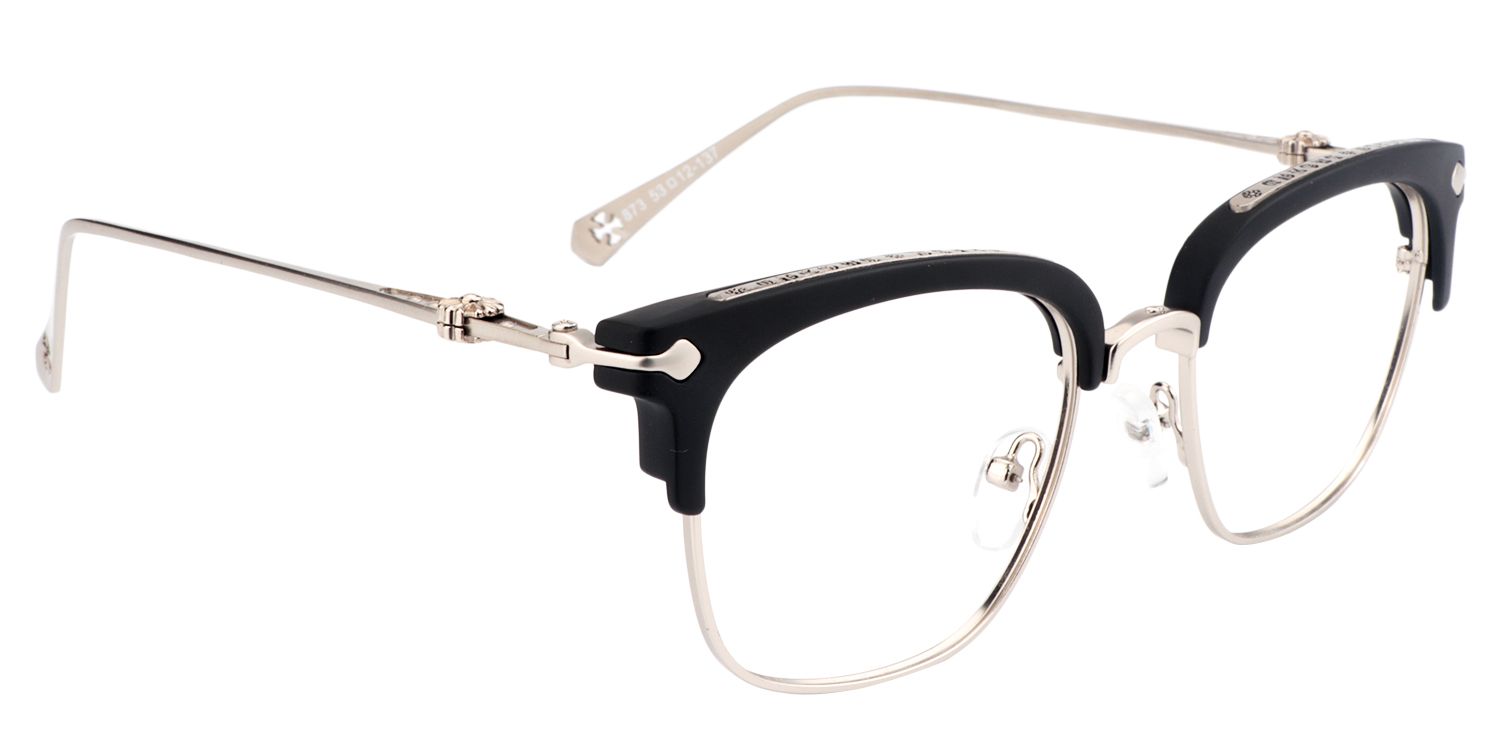 Square Black Glasses | Zeelool Glasses2