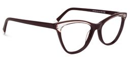 Eaton Cateye Dark-Brown Glasses1
