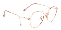 Ramona Geometric Pink Glasses4