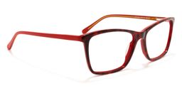 Edison Rectangle Red Tortoise Glasses1