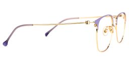 Rousselle Square Purple Glasses2