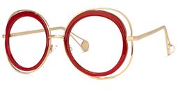 Grenier Round Red Glasses1