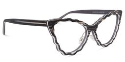 Farley Cateye Gray Glasses2