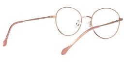 Hidalgo Round Rose-Gold Glasses3