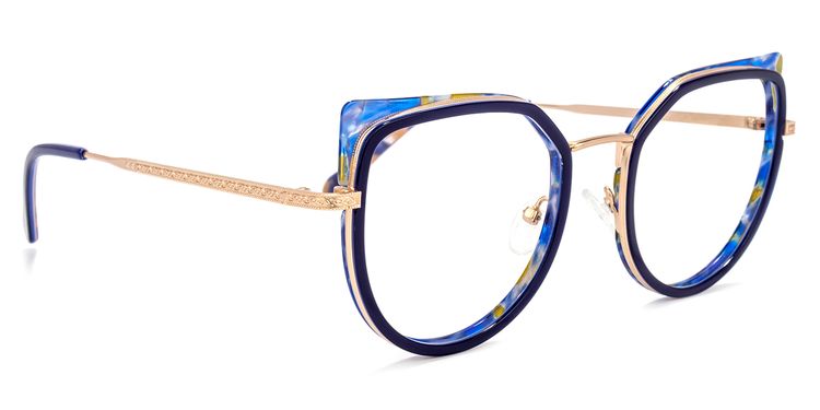 Felix Cateye Blue Glasses
