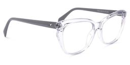 Fenton Cateye Clear Glasses1