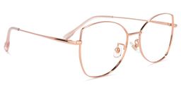 Field Butterfly Rose-Gold Glasses 2