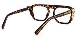 Makayla Square Tortoise Glasses4