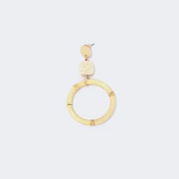 Stylish Annulus White Earrings2