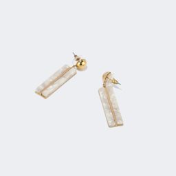 Stylish Heart Shape Blue Earrings0