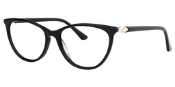 Imogene Oval Black Glasses2