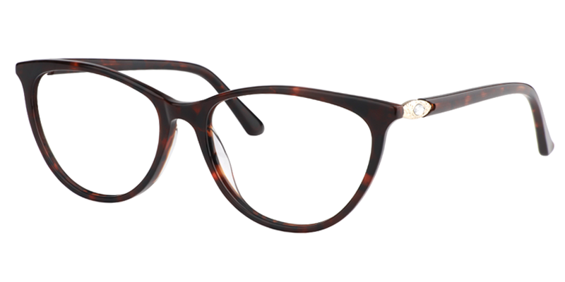 Oval Tortoise Glasses | Zeelool Eyeglasses2