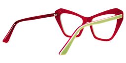 Benita Cateye Green Glasses3