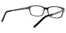 Talisa Rectangle Black Glasses3