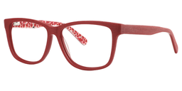 Arlen Rectangle Red Glasses2