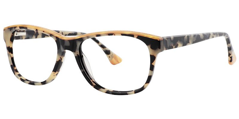 Rectangle Light Tortoise Glasses2