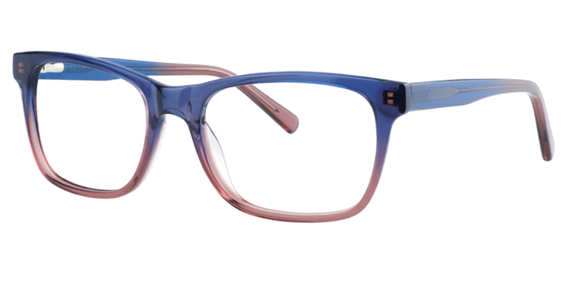 Rectangle Blue Glasses | Zeelool Eyeglass Frames2