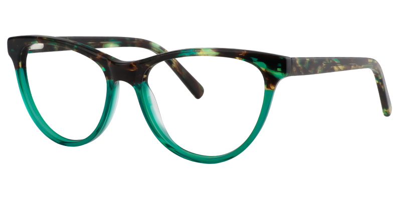 Cateye Green Glasses | Zeelool Eyeglass Frames2