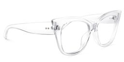 Farah Cateye Clear Glasses2